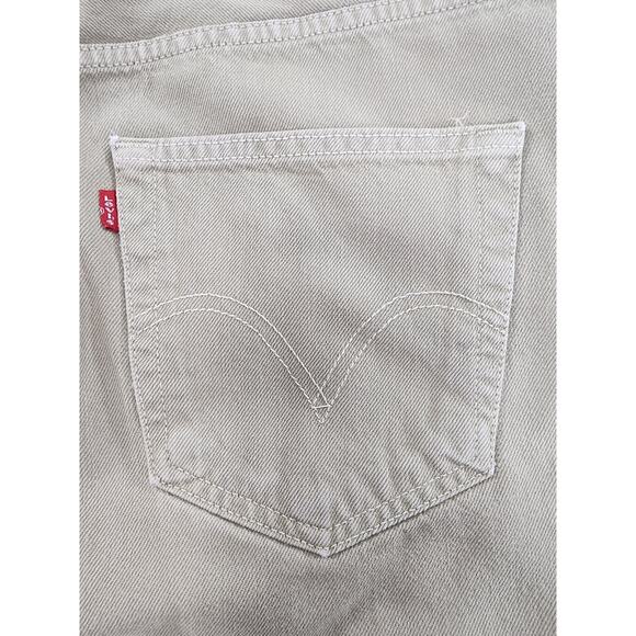 Vintage Levi's 501 XX Button Fly Denim Jeans Size W36 L30 Tan Straight Cotton - Picture 6 of 15